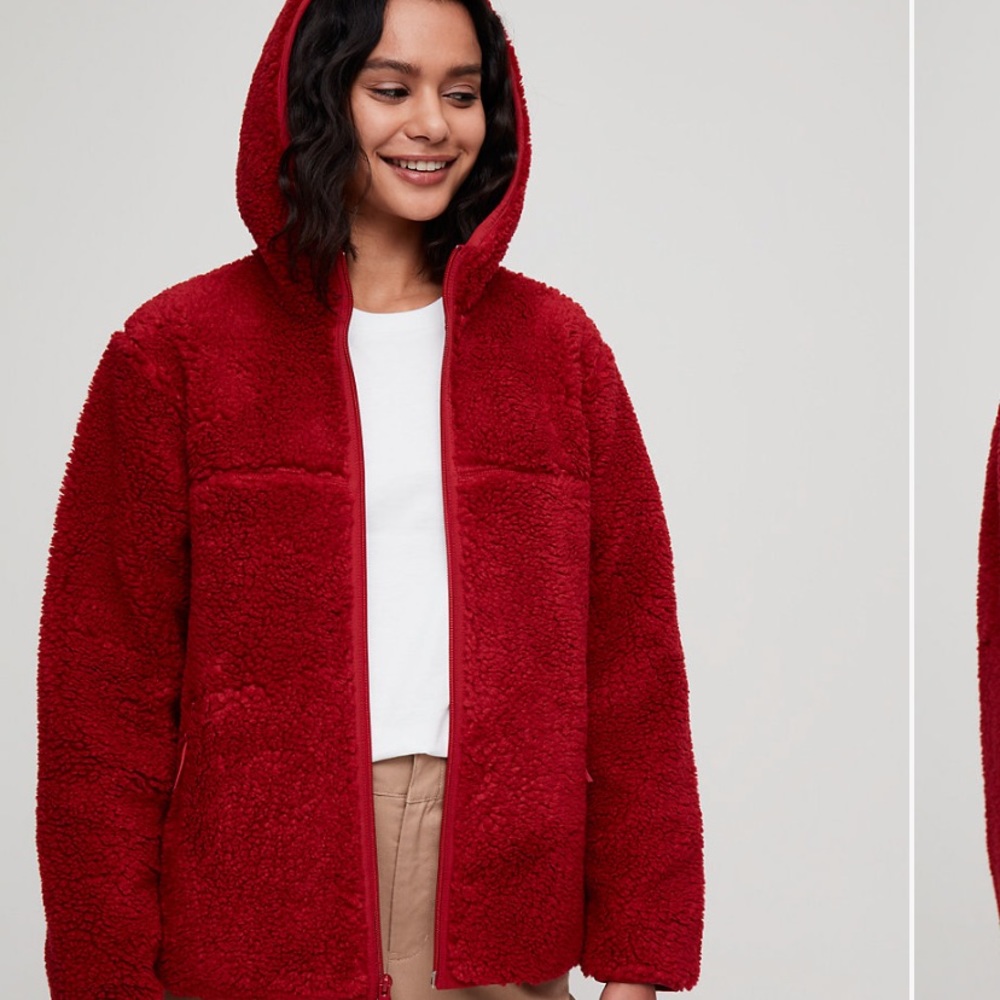 TNA Sherpa hoodie